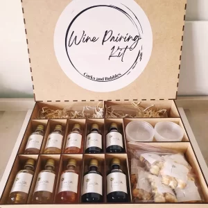 Wine and Popcorn Pairing Kit